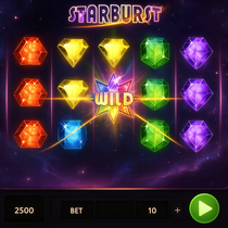 Superbet - Starburst Slot Game - NetEnt